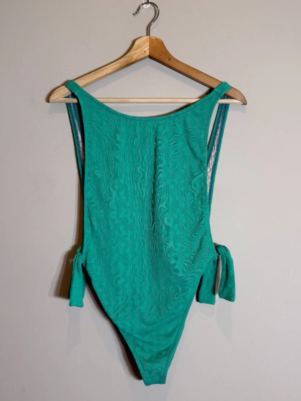 Free People free-est Pamela One Piece Swimsuit Women's Medium Mermaid Green NWT